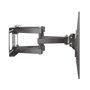 Aisens Soporte de Pared Giratorio, Inclinable y Nivelable WT70TSLE-029 para TV de 37-90 pulgadas, Negro